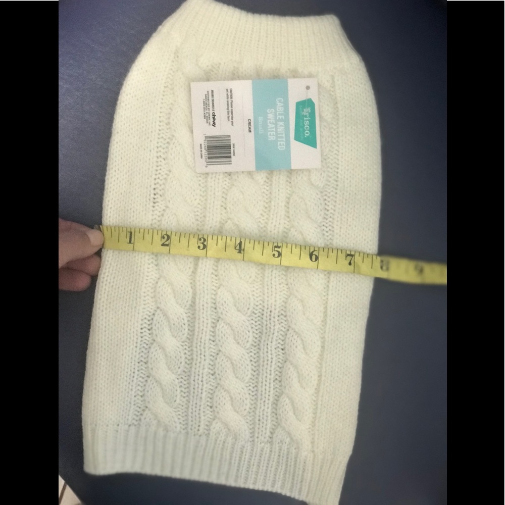 🎉2X HP🎉NWT Frisco cream cable knitted sweater - Picture 10 of 11